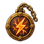 Arte de Medalhão de Faísca