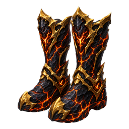 Arte de Botas do Abismo