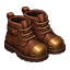 Arte de Botas de Couro