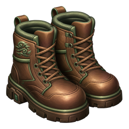 Arte de Botas de Fôlego